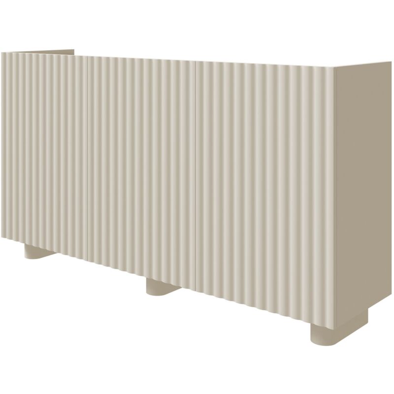 Fiorra - Sideboard 3-türig, Greige, 144 Cm - Selsey