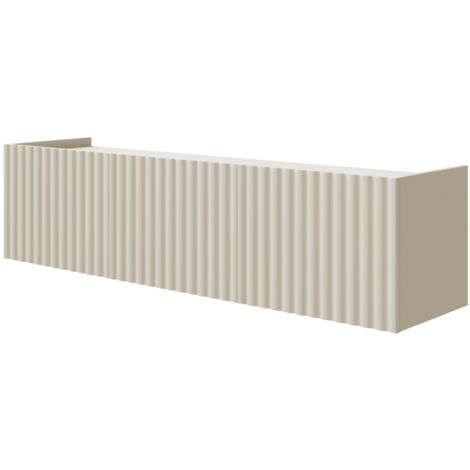 Selsey Fiorra - TV-Hängeboard 3-türig, Greige, 144 cm
