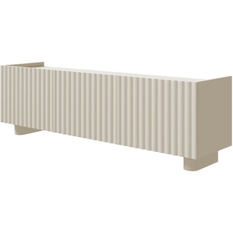 Selsey Fiorra - TV-Lowboard 3-türig, Greige, 144 cm