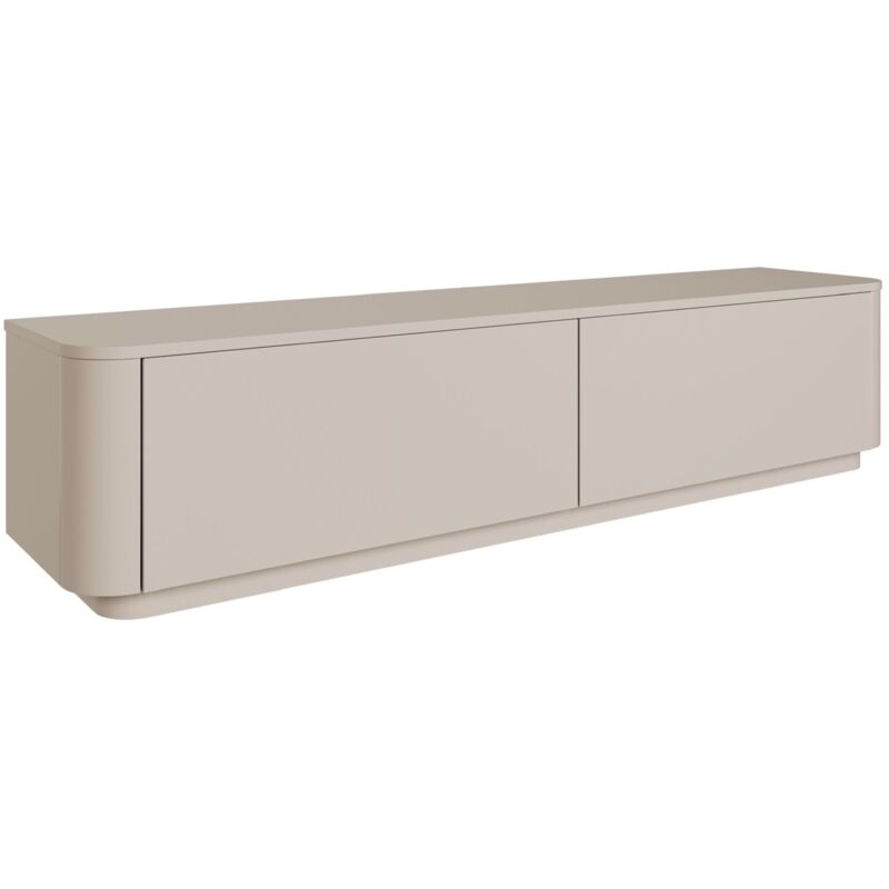 SELSEY  - Meuble Tv Luvio - 175 Cm - Gris Cachemire