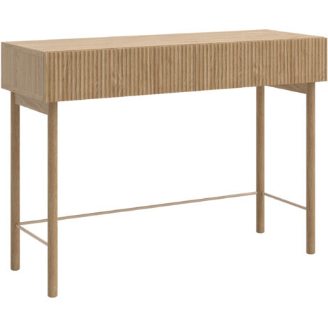 Selsey NOLIE - Coiffeuse avec tiroir - debout - 110 cm - couleur de bois chêne huilé