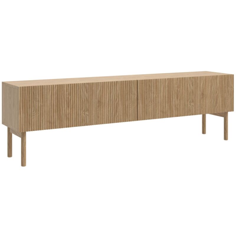 Selsey - nolie - Meuble tv - debout - 175 cm - couleur de bois chêne huilé