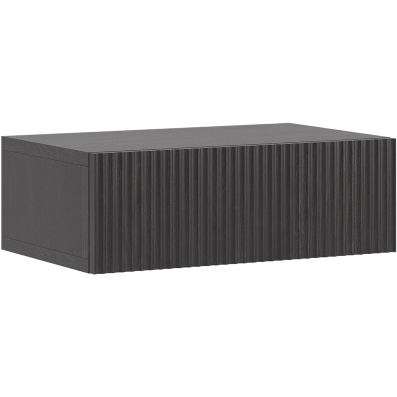 Selsey NOLIE - Table de chevet avec tiroir - suspendu - 50 cm - couleur du bois de frêne Portland