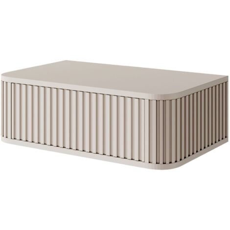 Selsey OVARLO - Table de chevet suspendue - 63 cm - grège