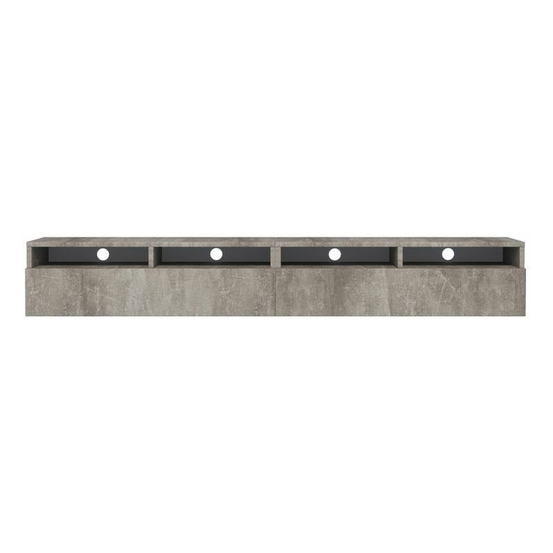 

Selsey Rednaw - Mueble TV con dos cajones - Concreto - 200 cm