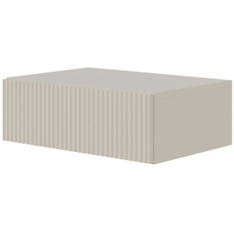 Selsey Veldio - Comodino sospeso - 50 cm - grigio beige
