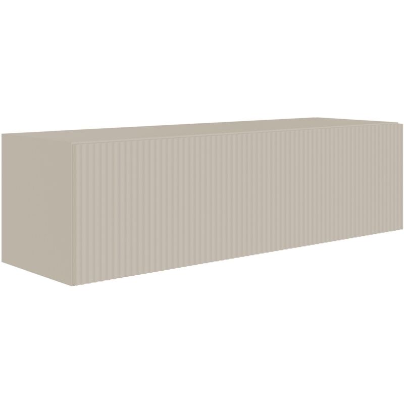 SELSEY  - Meuble Tv Veldio - 100 Cm - Beige Gris