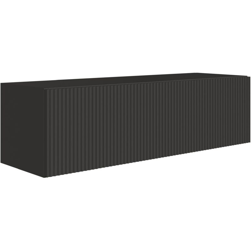 SELSEY  - Meuble Tv Veldio - 100 Cm - Noir
