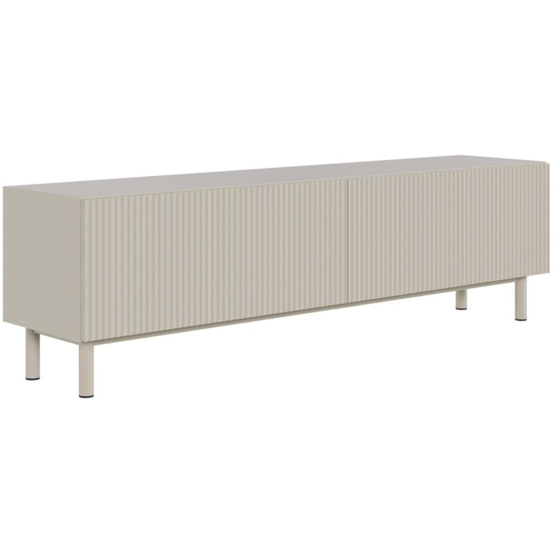 SELSEY  - Meuble Tv Veldio Ii - 140 Cm - Greige
