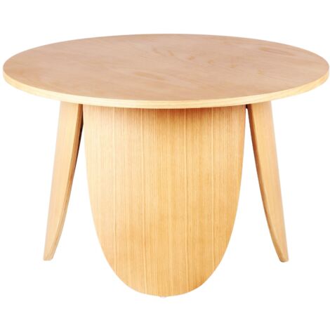 Selsey Vivially - Couchtisch rund, Eichenholzoptik, Ø 80 cm