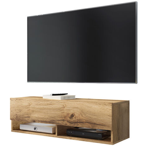 Selsey Wander - Mueble de TV de pie / colgante - 100 cm - roble wotan - moderno