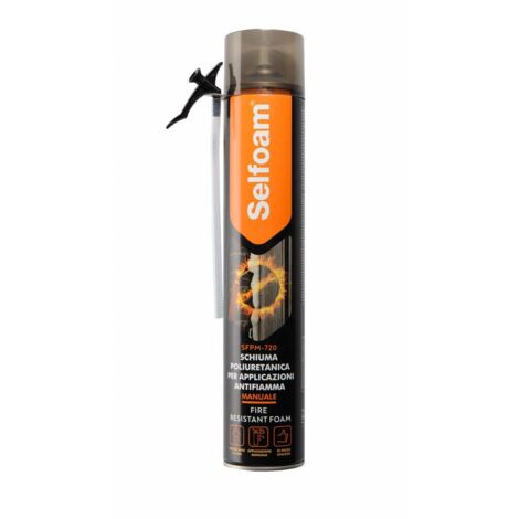 SELSIL SCHIUMA POLIURET ANTIFUOCO MANUALE 750 ML