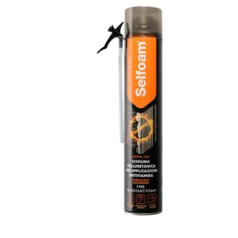 SELSIL SCHIUMA POLIURET ANTIFUOCO MANUALE 750 ML
