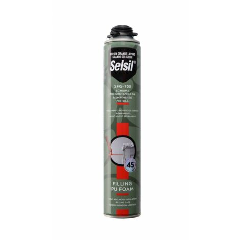 Selsil Schiuma Poliuret. Univer. Per Pistola 750 Ml - 12 Pz