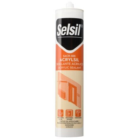 SELSIL SILICONE ACRILICO GRIGIO 310 ML