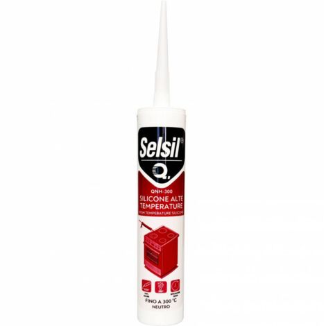 SELSIL SILICONE ALTE TEMPERATURE SHT-300 ROSSO 310 ML