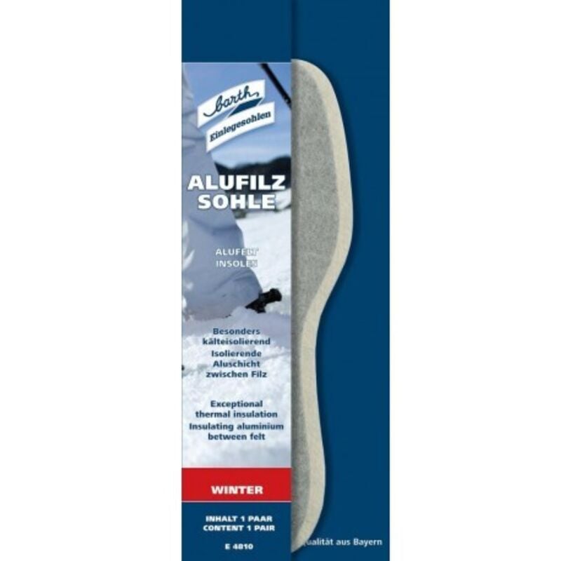 Semelle en feutre alu Taille 42