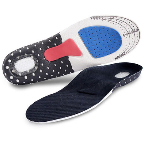 Semelle EVA Gel - Pointure: 36/41, Semelles chaussures soulage les 2pcs B