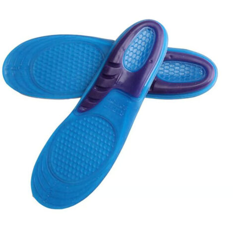 Semelle Sport TPE Silicone Souple Élastique Course Randonnée Absorbeur de Choc M39-43 27.5cm