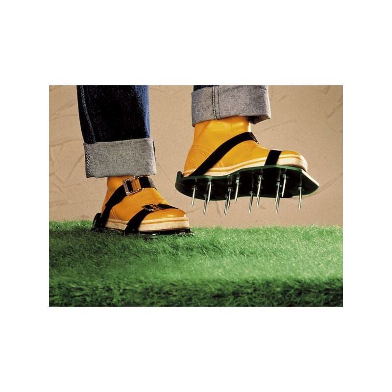 Fei Yu - Semelles à pointes pour aération de pelouse,