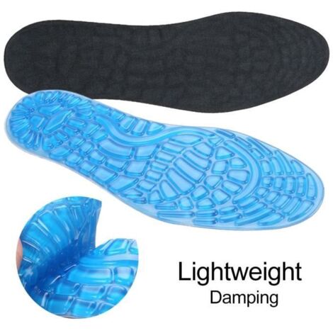Semelles antichoc Sports GEL orthopédiques Coussinets de soutien de la voûte plantaire (taille M(40-45))-XIS