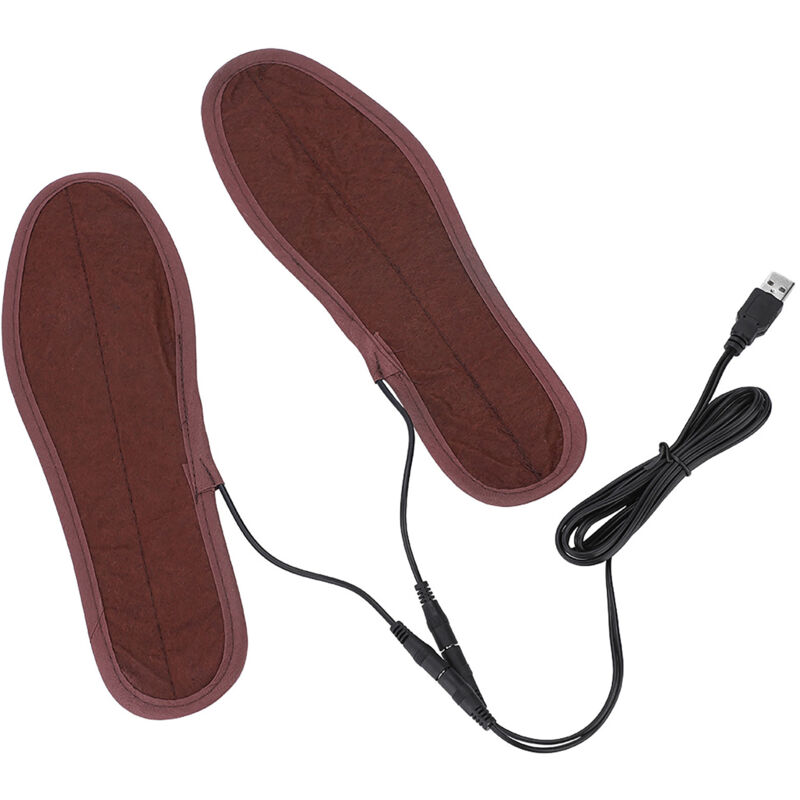 Semelles Chauffantes Électriques - Chauffage Intelligent des Pieds avec Contrôle de Température (37-38°C)