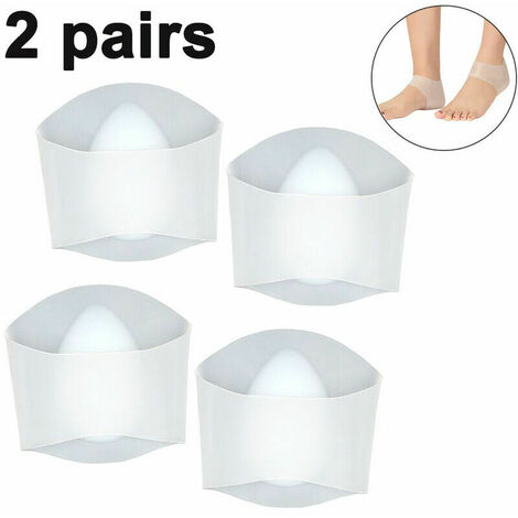 Semelles intérieures de soutien de la voûte plantaire en gel, coussin de coussin en gel souple pour orthèses de bandage pour pied plat, soutien de la fasciite plantaire et soulagement de la douleur, c