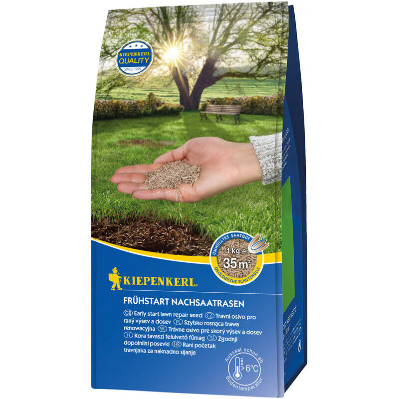 Semence pelouse 1,0 kg -Réensemencement précoce