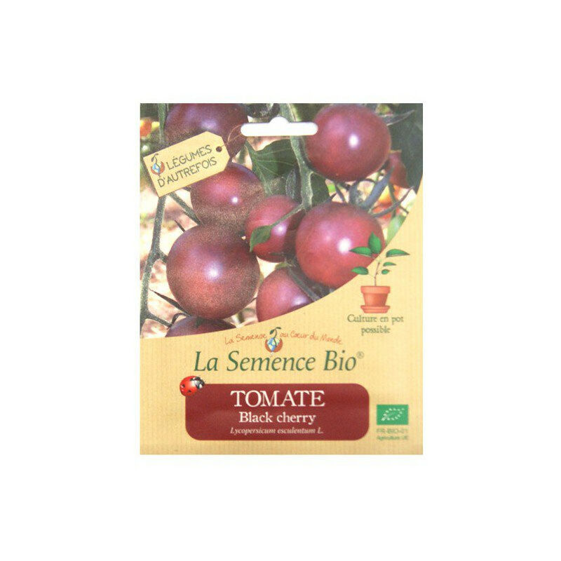 Graines Bio - Tomate Black Cherry 20gn La Semence Bio