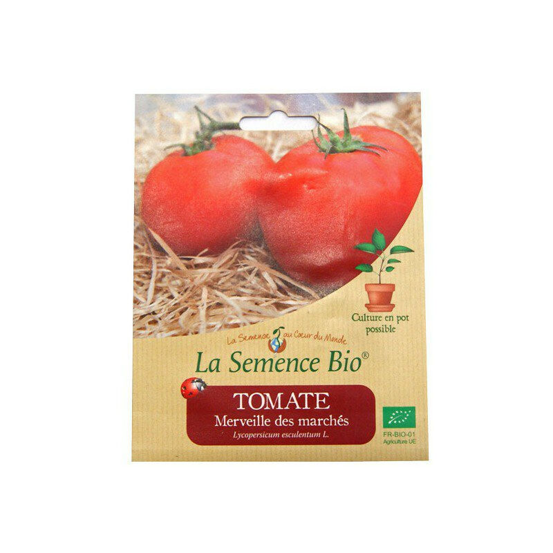 Graines Bio - Tomate Merveille des Marchés 20g La Semence Bio