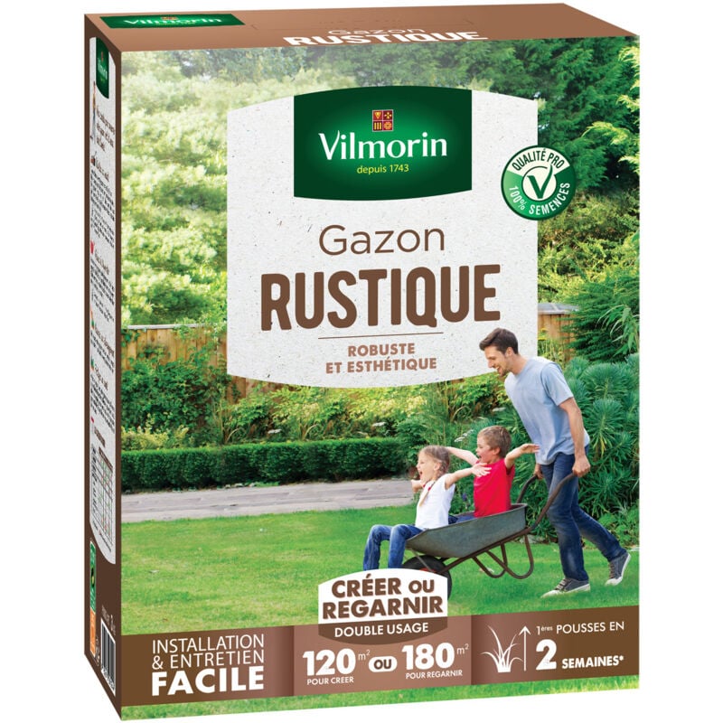 Gazon Rustique - 3 kg Vilmorin