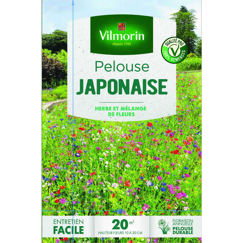 Vilmorin - Pelouse Japonaise - Mélange de Fleurs