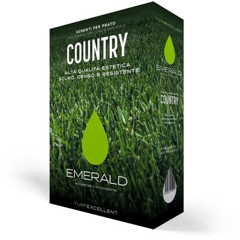 Sementi Per Tappeto Erboso Country EMERALD - size 1 Kg