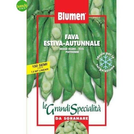 Semi Blumen fava aguadulce estate/autunno