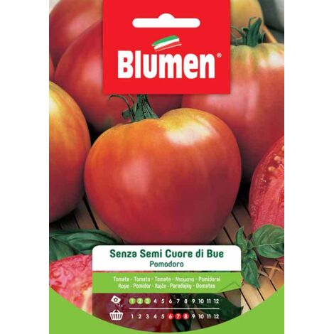 Semi Blumen pomodoro senza semi cuore bue