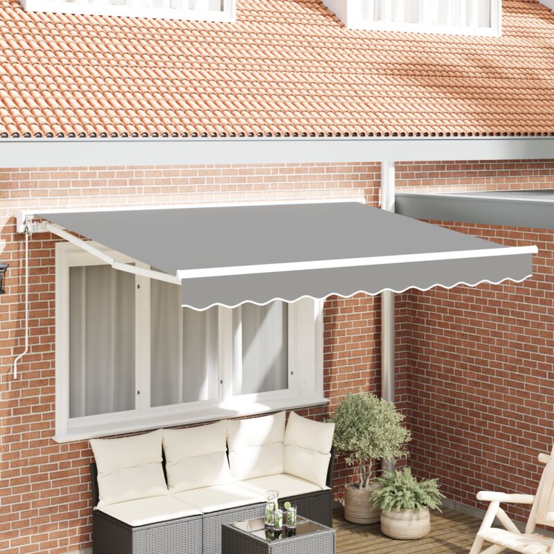 Markisenrahmen Weiß 3.5 X 2 M Vidaxl