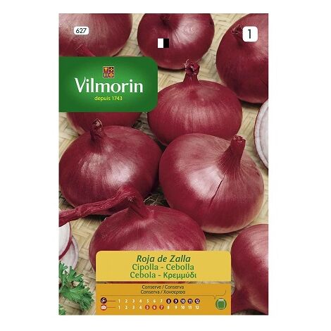 Semi di cipolla rossa di Zalla Vilmorin, 3gr