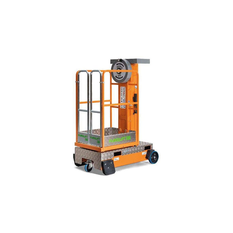 Image of Matisère - Nacelle élévatrice semi-electrique - Hauteur de travail max. 4,00m - MANUFLIT-200