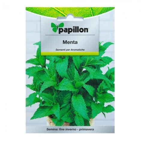 SEMI ERBA AROMATICA PAPILLON "MENTA" - CF. BUSTA 0,3 GR.