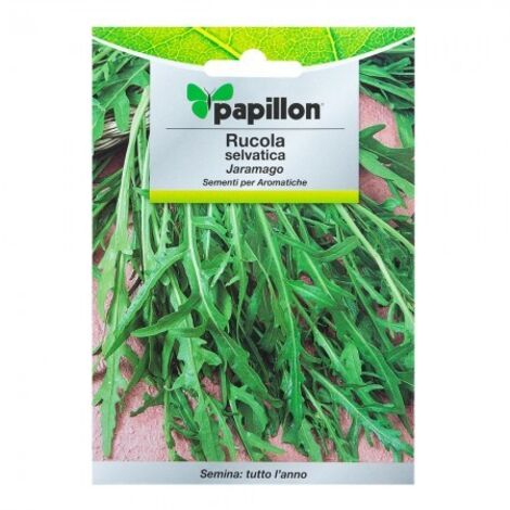 SEMI ERBA AROMATICA PAPILLON "RUCOLA SELVATICA" - CF. BUSTA 2,5 GR.
