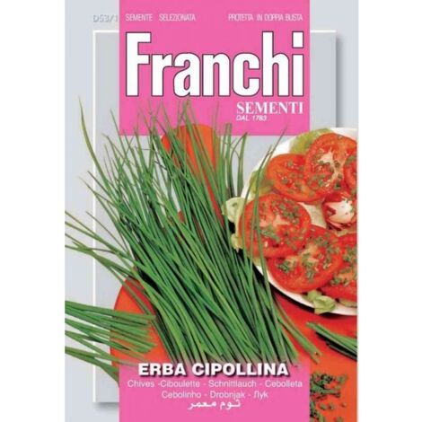 SEMI ERBA CIPOLLINA DOPPIA BUSTA FRANCHI SEMENTI
