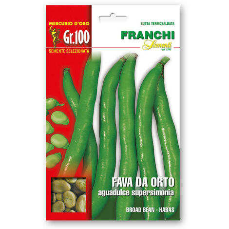 SEMI FAVA AGUADULCE SUPERSIMONIA GR.100 FRANCHI SEMENTI