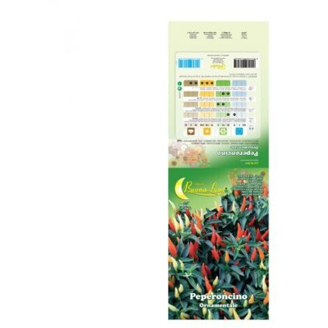 SEMI GARDEN PEPERONCINO ORNAMENTALE 10 PZ
