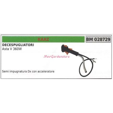 Semi impugnatura dx con acceleratore KAAZ decespugliatore 028729
