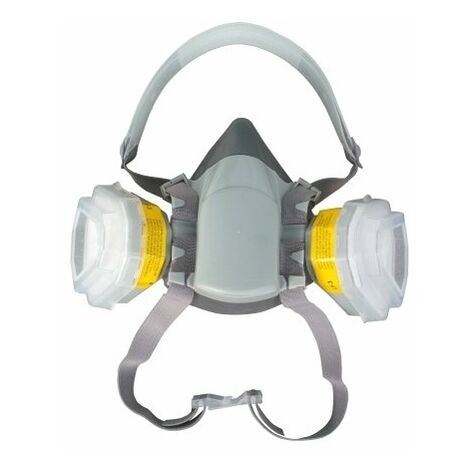 MASCHERA ANTIGAS FACCIALE BLS 5400 CLASSE 3 IN SILICONE