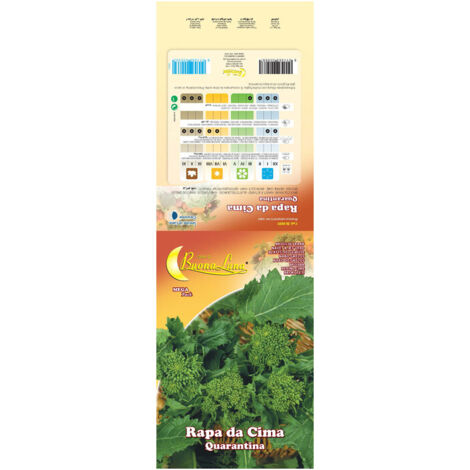 SEMI ORTO CIMA DI RAPA QUARANTINA- 10,0 pz