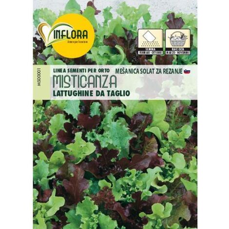 SEMI ORTO """MISTICANZA LATTUGHINE DA TAGLIO""" -  CF BUSTA 7 GR.