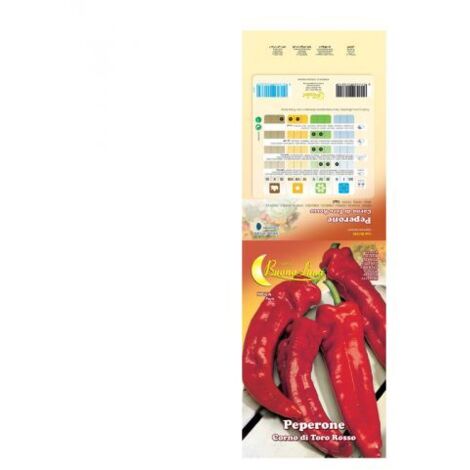 SEMI ORTO PEPERONE CORNO ROSSO 10 PZ
