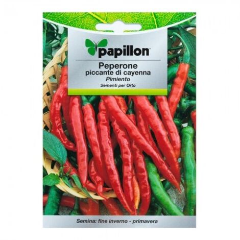 SEMI ORTO """PEPERONE PICCANTE CAYENNA""" - CF. BUSTA 1,5 GR.