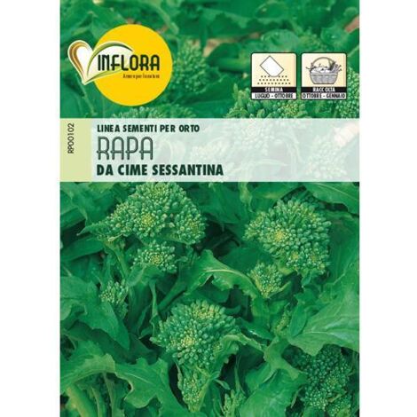 SEMI ORTO """RAPA DA CIME SESSANTINA""" - CF. BUSTA 10 GR